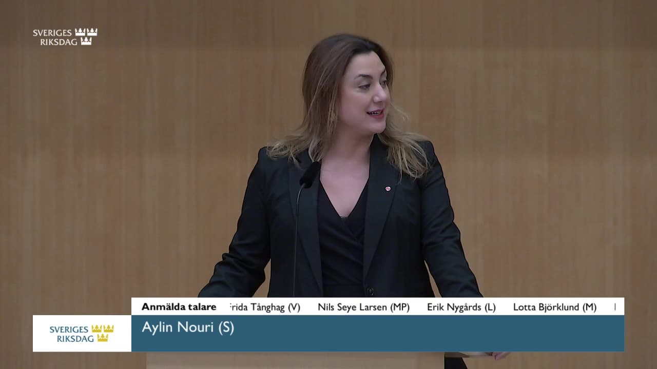 Stillbild från Allmänpolitisk debatt, Allmänpolitisk debatt - Infrastruktur
