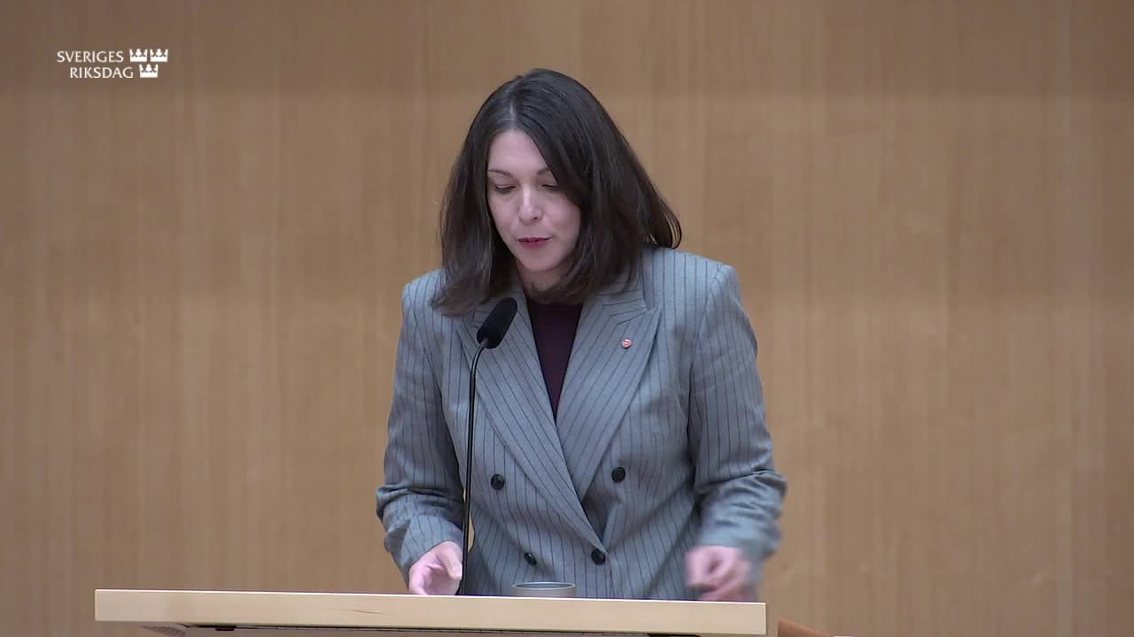 Stillbild från Allmänpolitisk debatt, Allmänpolitisk debatt