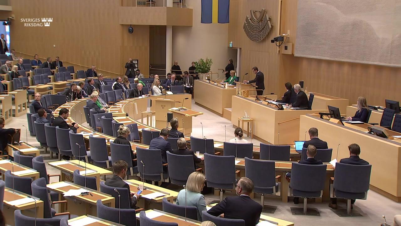 Stillbild från Partiledardebatt, Partiledardebatt