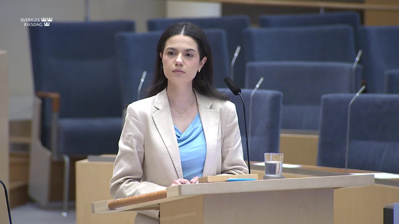 Stillbild från Interpellationsdebatt, Snabbare och mer förutsägbara tillståndsprocesser
