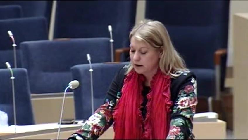 Stillbild från Interpellationsdebatt: Vintertrafikproblem på E4:an i Gävleborg