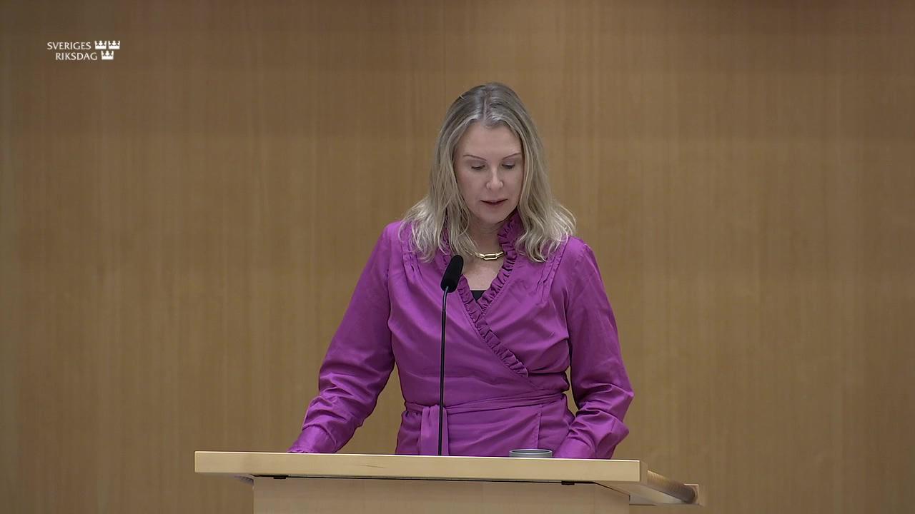 Stillbild från Debatt om förslag, Fiskeripolitik