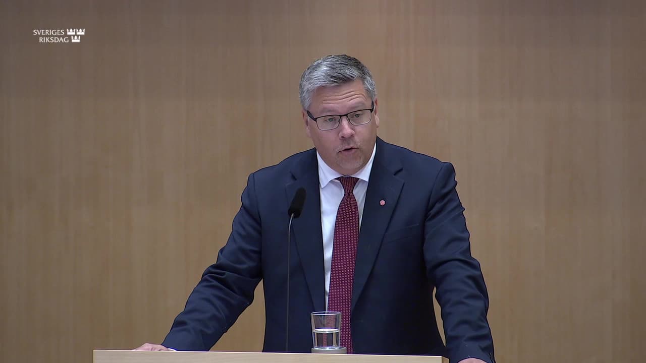 Stillbild från Debatt om förslag, Europarådet