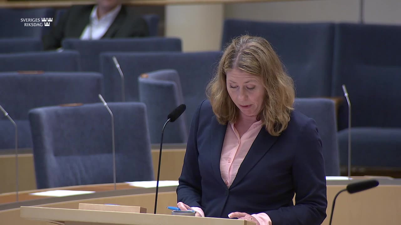 Still from Interpellationsdebatt, Organhandel