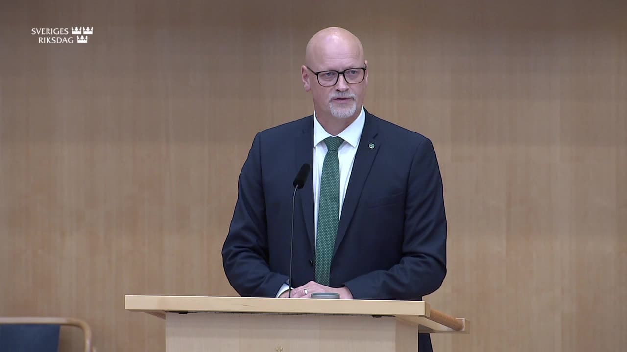 Stillbild från Val, Val av tredje vice talman