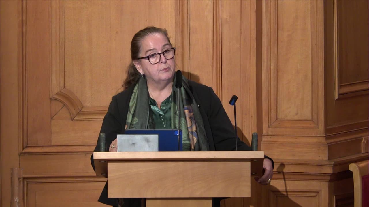 Stillbild från Öppet sammanträde, Finansutskottets öppna sammanträde om riksrevisorns årliga rapport och Riksrevisionens uppföljningsrapport